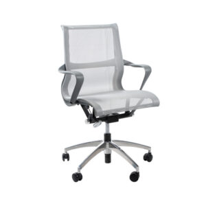 כסא לחדר ישיבות דגם ויטרה רשת אפור