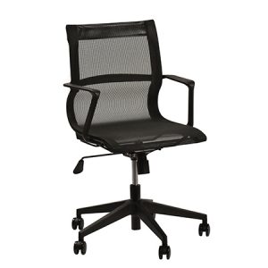 כסא לחדר ישיבות דגם פולו שחור