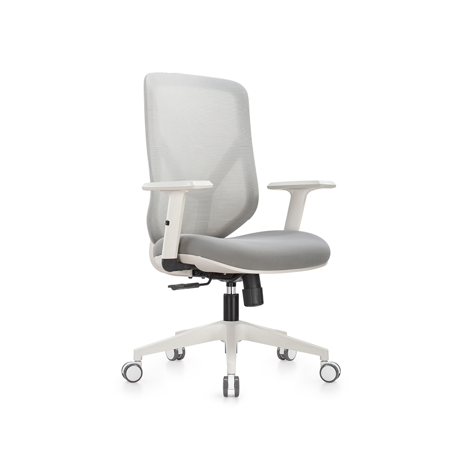 כסא משרדי אורתופדי דגם בארי לבן