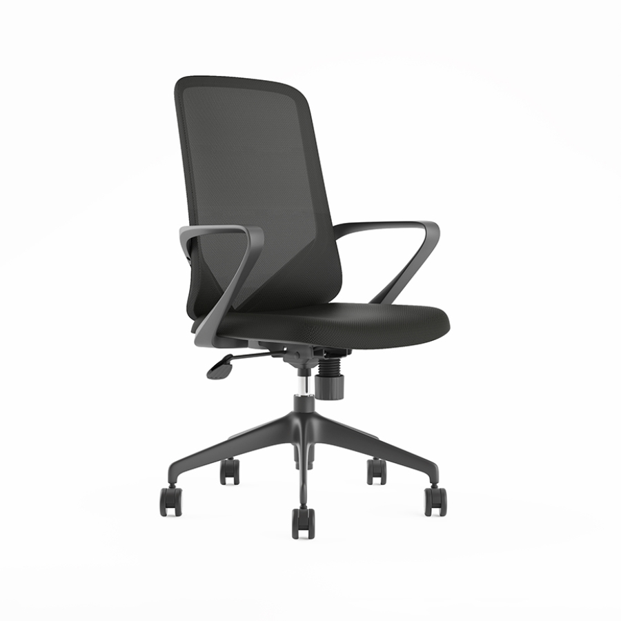 כסא משרדי אורתופדי דגם בונו שחור