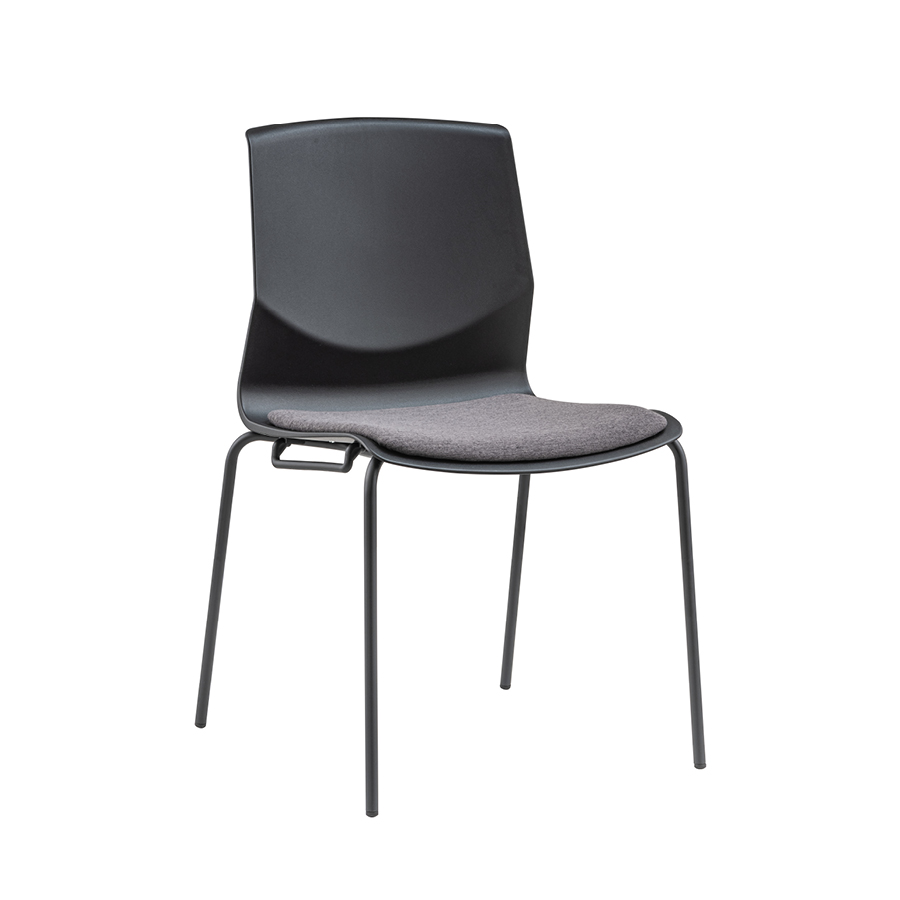 כסא אורח דגם לאצ’יו שחור