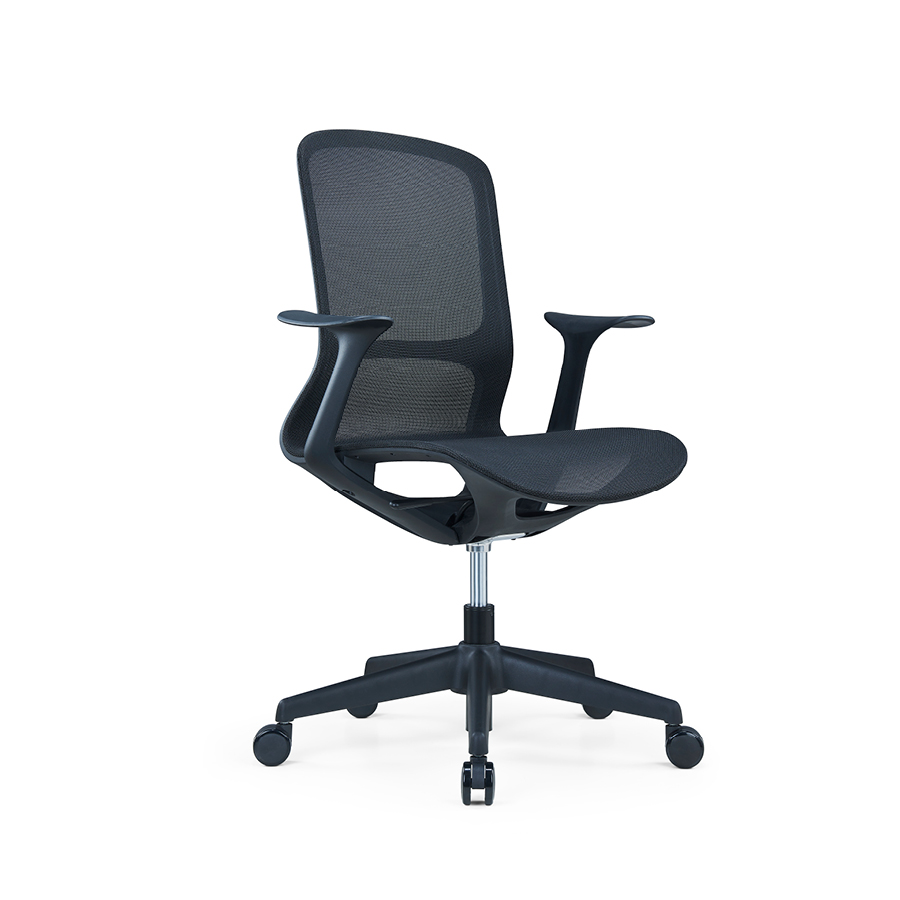 כסא לחדר ישיבות דגם סוניק שחור