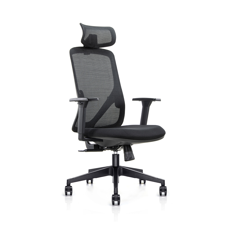 כסא מחשב אורתופדי דגם פיזה שחור